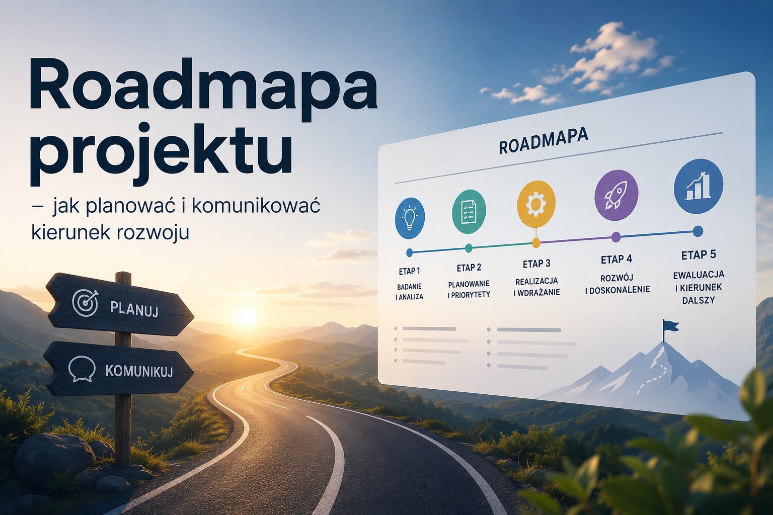Roadmapa projektu - jak planować i komunikować kierunek rozwoju