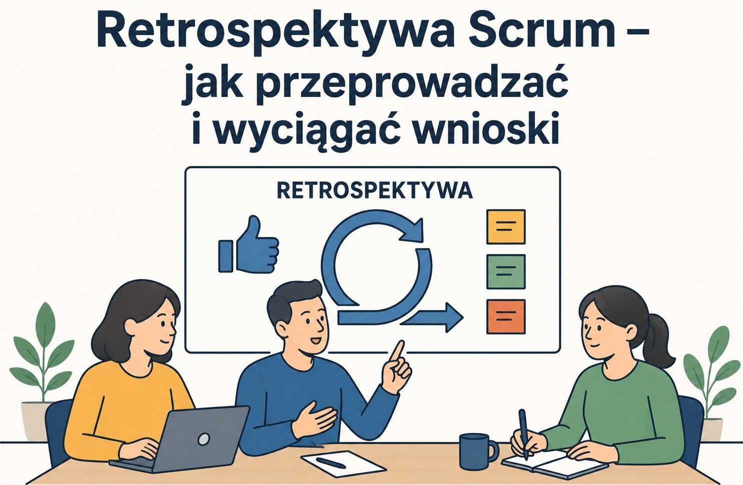 Retrospektywa Scrum - jak przeprowadzać i wyciągać wnioski